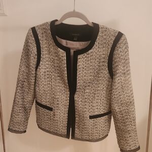 Chanel Black and Cream Women's Jacket